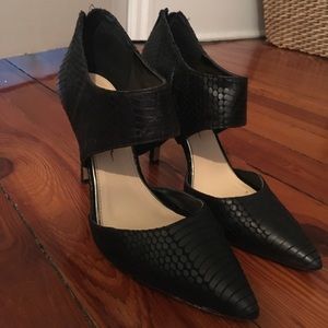 Jessica Simpson Snakeskin Heels, Size 8.5